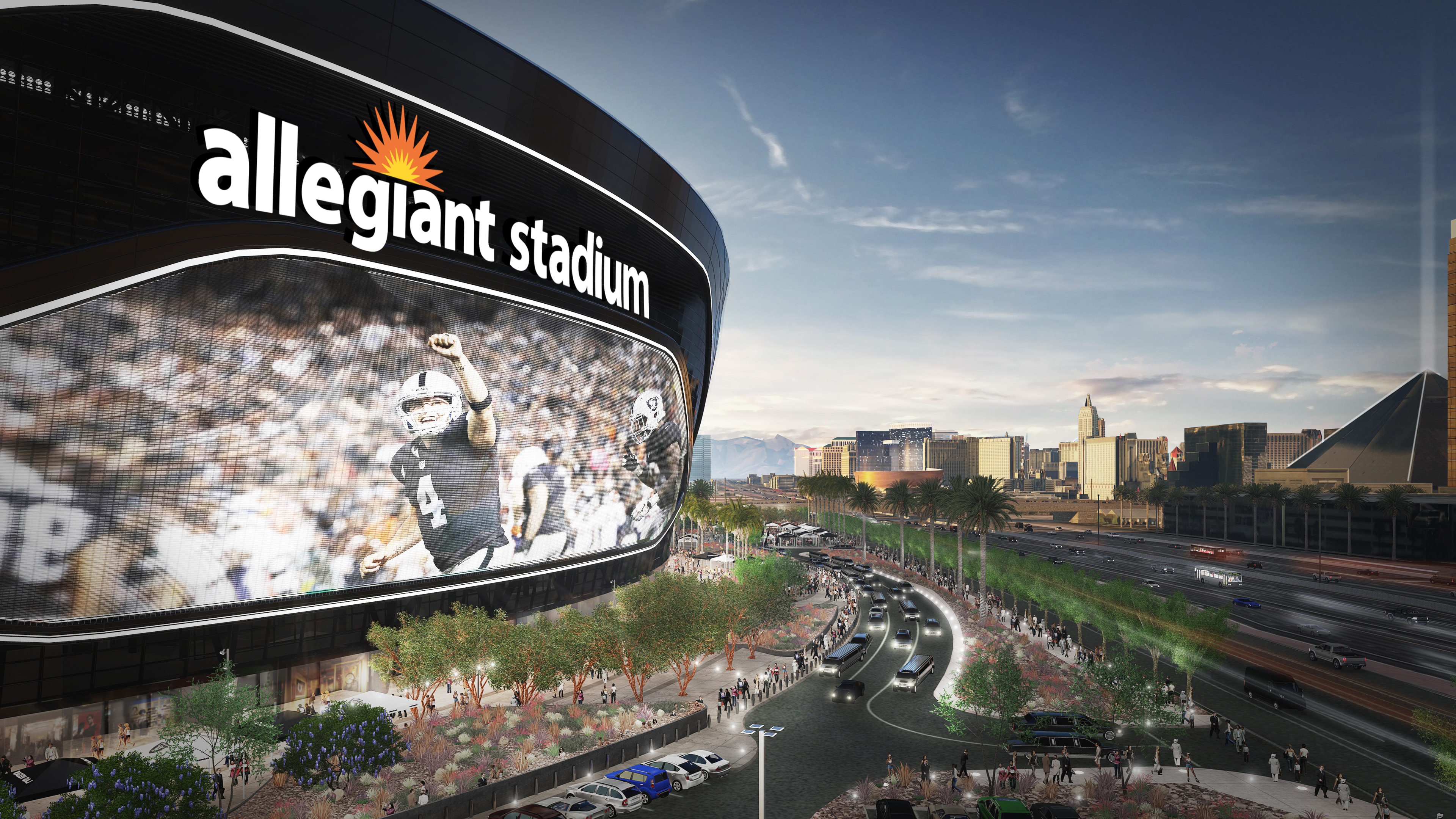 The NFL Raiders' New Home