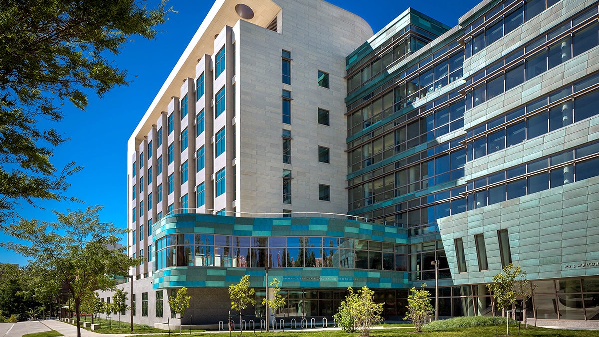 Green & Sustainable Pappa John Biomedical Discovery Building